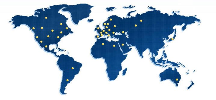 Our clients map